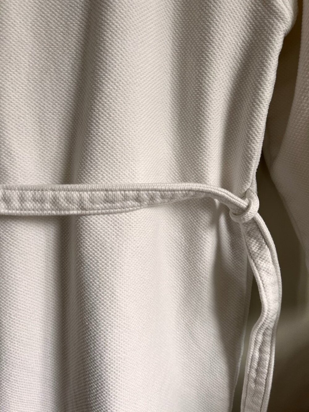 RH (Restoration Hardware) 100% Cotton Waffle Spa Robe – White – XS - Picture 11 of 11